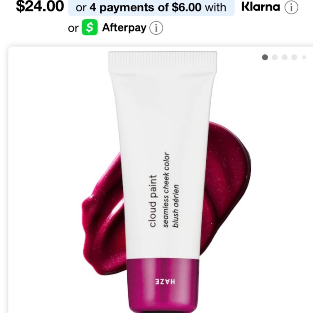 Glossier Cloud Paint Gel Cream Blush